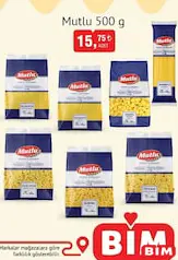 MUTLU MAKARNA ÇEŞİTLERİ 500 G